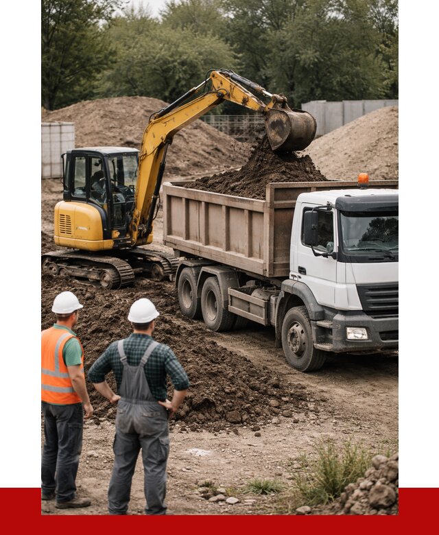 Вывоз грунта в Тихвине от 4918 р. самосвалом | ПРОНЕРУДТхв