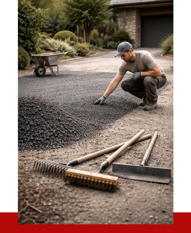 Асфальтовая крошка для двора в Тихвине от 4590 р. | ПРОНЕРУДТхв